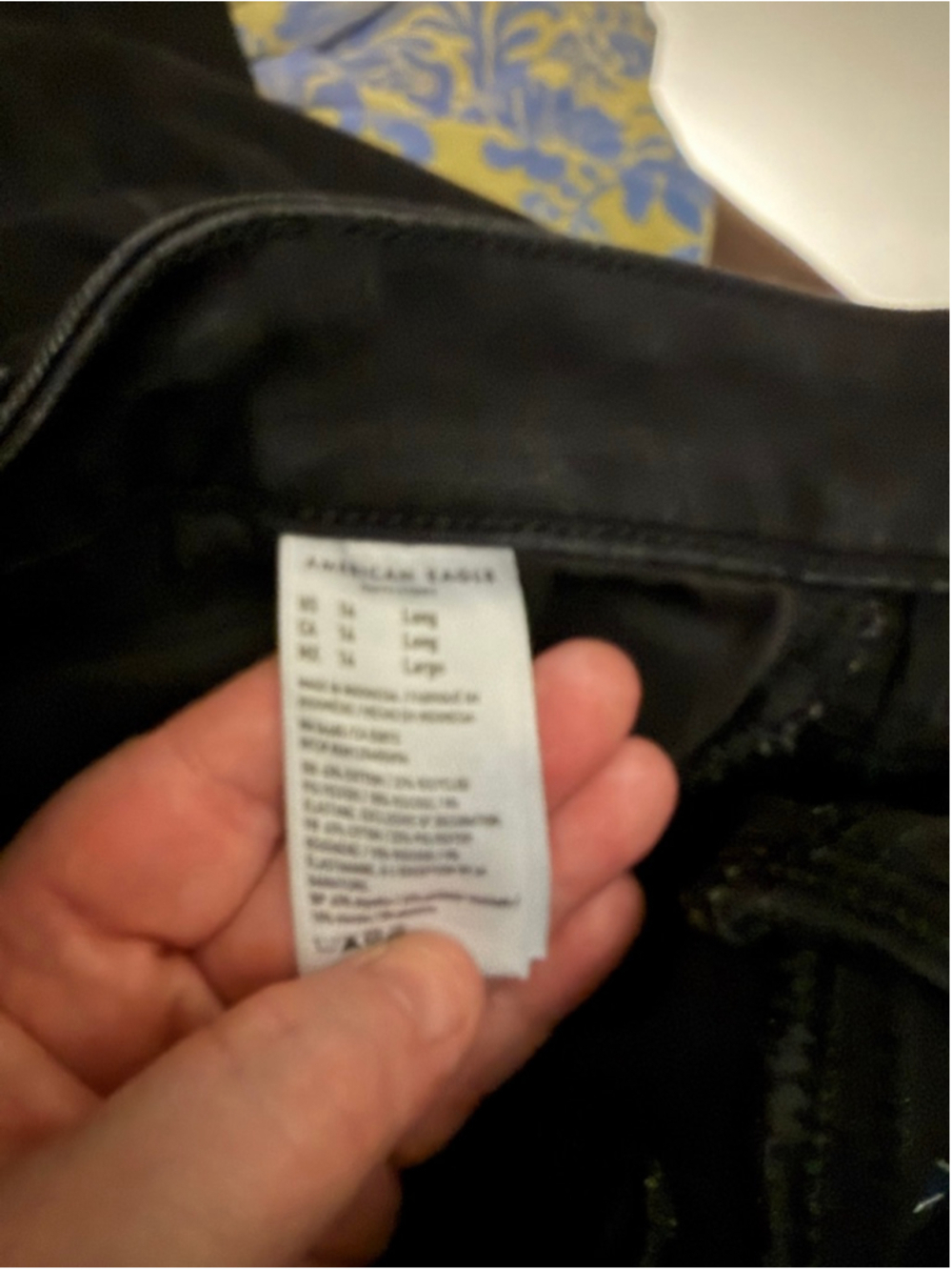Women's American Eagle Black High-Rise Jeggings Size 14 long
222 - Picture 7 of 8